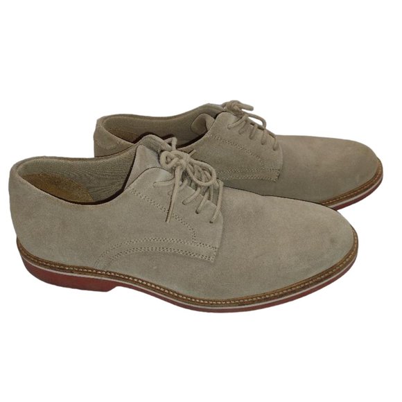 Shoes | Nordstrom 191 Oxfords Shoes Beige Sand Suede Leather  display picture 1